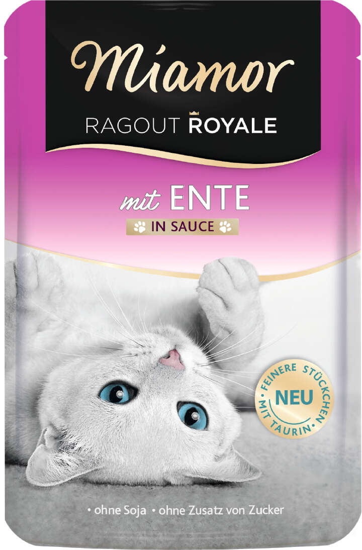 Miamor Katzen-Nassfutter Ragout Royale Ente in Sauce